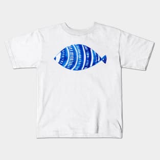 Blue fish Kids T-Shirt